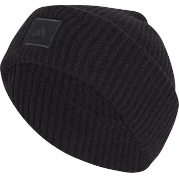 Čepice Zimní čepice ADIDAS WID CUFF BEANIE JM1542 – Černá OSFM