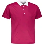 Pánské funkční triko s límečkem premium ALTISPORT VOJ/ALM050TR05 VÍNOVÁ 4XL