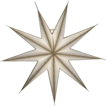 Vánoční dekorace House Doctor Dekorativní papírová hvězda 9 Point Champagne Ø 45 cm