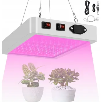 Osvětlení pro růst rostliny VODĚODOLNÉ SVĚTLO PRO PĚSTOVÁNÍ ROSTLIN PLNÉ SPEKTRUM 216 LED 1000 W