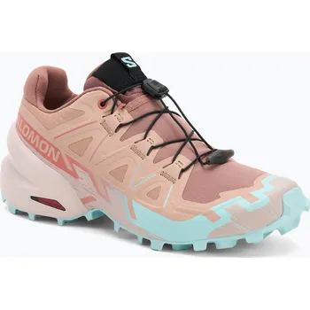 Dámská běžecká obuv Dámské běžecké boty Salomon Speedcross 6 mahogany rose/hushed violet/iced aqua