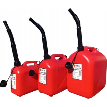 Kanystr Leda kanystr na palivo 20L červený