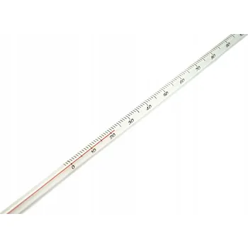 Kuchyňský teploměr Skleněný teploměr na bagety, bez rtuti, 0 +100 °C