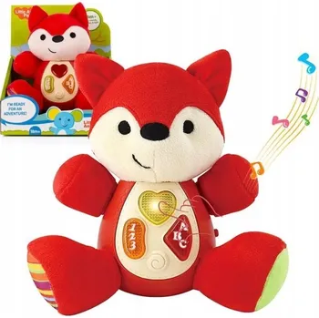 plyšák Plyšový interaktivní Liška se zvukem 18 cm /Lena