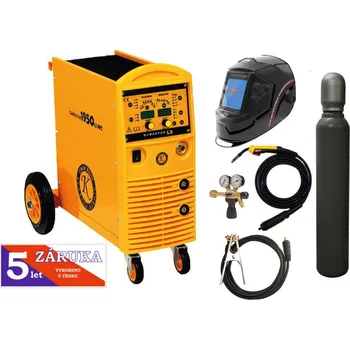 Svářečka Omicron GAMASTAR 1950LS PFC + zem + hořák + ventil + kukla + lahev, záruka 3+2 roky SET TOP