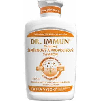 Šampon DR. IMMUN Ženšenový a propolisový šampon 250 ml (Má antibakteriální vlastnosti.)