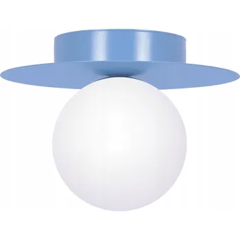 Stropní Svítidlo kulatý Kaja 18 x 18 cm bílý, modrý