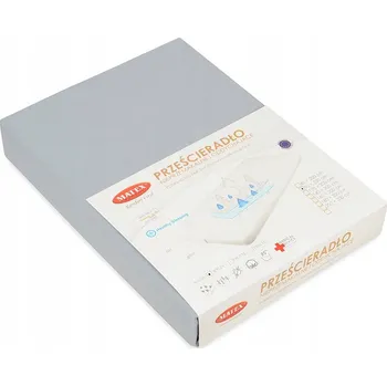 Prostěradlo Nepropustné prostěradlo s gumou J 120x60 Šedé