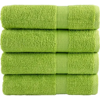 Utěrka Prémiové osušky SOLUND 4 ks jablečně zelené 100x150 cm 600 g/m² IM_137504