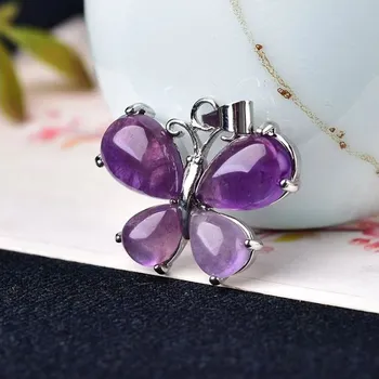 Přívěsek Prosperk Přívěsek motýl Ametyst S2958