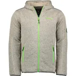 GEOGRAPHICAL NORWAY mikina pánská TROMBONE MEN s kožíškem XL šedá
