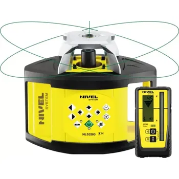 Měřící laser Rotační laser NIVEL System NL520G (Sklonový laser se zeleným paprskem)