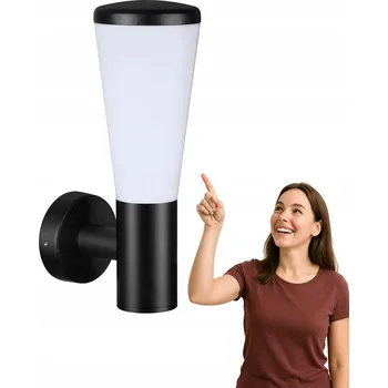 Venkovní osvětlení Venkovní nástěnné svítidlo Italux černé E27 10 W