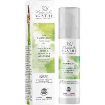 Pleťový krém Mlle Agathe Mademoiselle Agathe - čistící gel pro péči o pleť s akné 50 ml (Čisticí gel pomáhá snižovat nadměrnou tvorbu mazu)