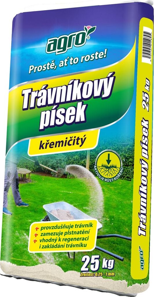 AGRO Písek trávníkový 25kg (00889Z)