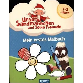 První čtění Mein erstes Malbuch: Unser Sandmännchen und seine Freunde