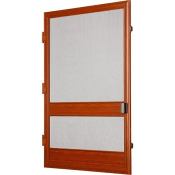 Síť proti hmyzu PETROMILA dveřní balkonové sítě proti hmyzu šířka do 75cm ODSTÍN: přírodní dub, PANTY: VPRAVO, VÝŠKA: 0-180cm 1179/PRI9