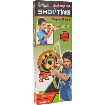 Dětská zbraň Sada 2v1 Luk a Pistole + Příslušenství