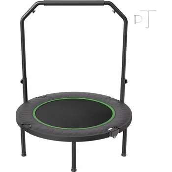 Trampolína Trampolína 104,5 cm s madlem pro cvičení, nosnost 150 kg