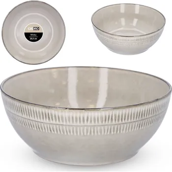 Keramická miska na polévku, salát, svačinu 1,3l, kameninová salátová mísa