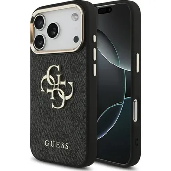 Kryt Guess iPhone 17 Pro Guhcp17L4Gmgcgr (Pu W/ Big 4G Classic Logo) Gold Black