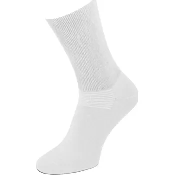 Dámské ponožky Zdravotní ponožky s vysokým volným lemem bílá 43-46
