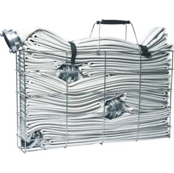 Zahradní hadice Koš na hadice drátěný nerez B75