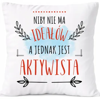 Obraz Polštář Pro Archiváře jako Dárek s s potiskem Fotky, Bílý PoliDraw