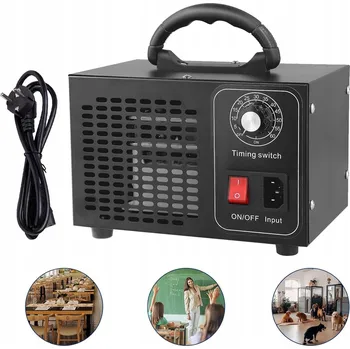 Ozónový čistič Generátor ozonu Ozonizátor 60 000 mg/h Čistička vzduchu s časovačem