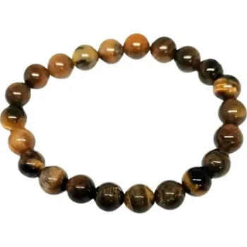 Náramek Tygří oko náramek 8 mm kuličky,B kvalita