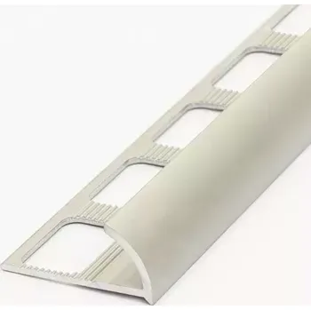 Dlažba CELOX ukonč. profil oblý otevřený 8mm,AL stříbrný lesklý 2,5m (40-2007)