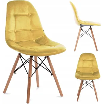 Jídelní židle ČALOUNĚNÁ VELUROVÁ ŽIDLE PROŠÍVANÁ DO JÍDELNY OBÝVACÍHO POKOJE MICO KONSIMO