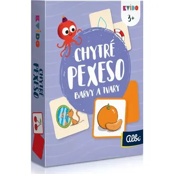 Pexeso Albi: Chytré pexeso Barvy a tvary (2. vydání)