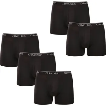 Pánské spodní prádlo 5PACK pánské boxerky Calvin Klein černé (NB4413-UB1) XL NB4413-UB1 Možnost vrácení zboží ZDARMA do 120 dnů!
