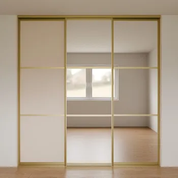 Šatní skříň Vestavěná skříň mezi stěny 240x250x55 cm 1300 Kašmírově šedá