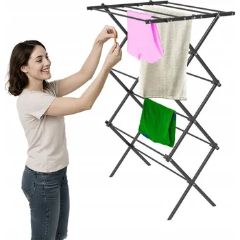 Sušák na prádlo Volně stojící vertikální sušák na prádlo Sepio 115,6-115,6 cm x 58,5-58,5 cm