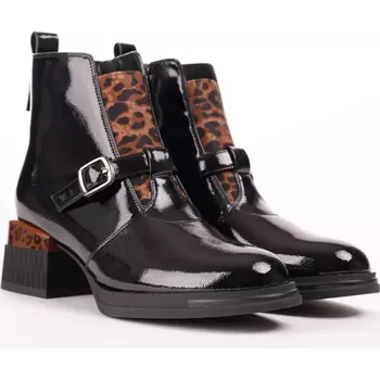 Dámská zimní obuv EPICA dámské kotníkové černé lakované