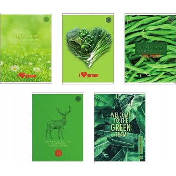 Sešit Sešit A5 s mřížkou Ziemia Obiecana, 80 listů