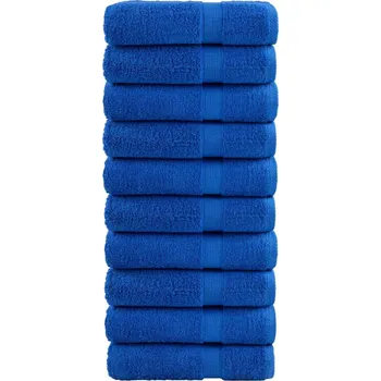 Utěrka Prémiové ručníky SOLUND 10 ks modré 50x100 cm 600 g/m² IM_137187
