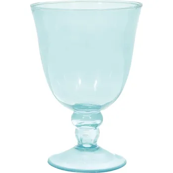 Sklenice GreenGate Sklenička na víno modrá malá