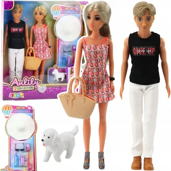 Panenka Sada panenek Anlily – Kluk a Holka