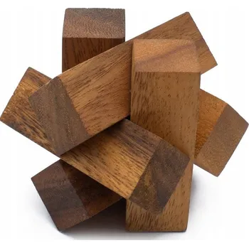 Obraz Mini Lumberjack's Challenge - Dřevěná 3D puzzle hlavolam