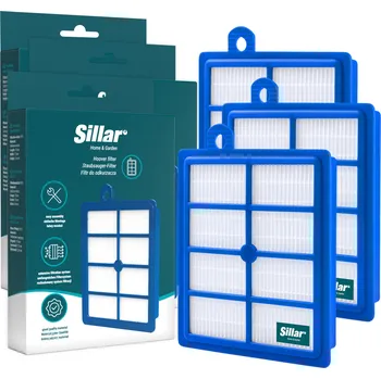 Filtr do vysavače 3x HEPA filtr do vysavače Electrolux UltraSilencer Aeg Philips