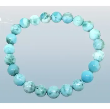 Náramek Hračky jako dárky Larimar exkluzivní náramek 8 mm 19-20 cm