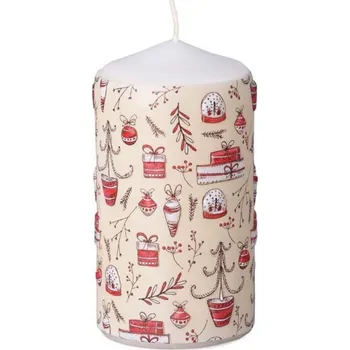 Svíčka Svíčka válec 60x110mm Christmas Glory 958646