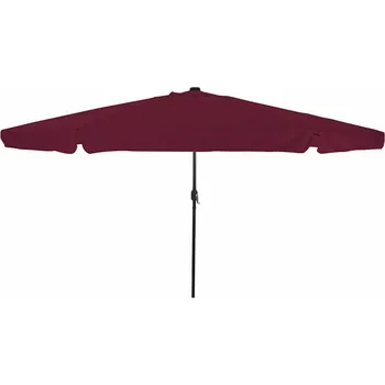 Slunečník Zahradní slunečník Bordeaux červená 395 x 395 x 245 cm IM_42003648