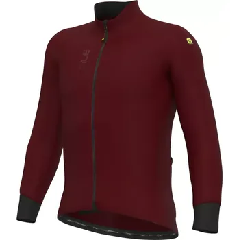 Cyklistická bunda ALÉ Cyklistická zateplená bunda - FONDO 3.0 - červená 2XL