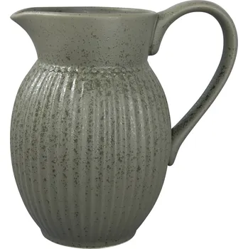 GreenGate Porcelánový džbán Alice Olive Green velký