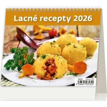 Kalendář MiniMax Lacné recepty slovenský stolní kalendář 2026 SM302-26 Nižší cena pro více kusů!
