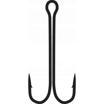 Rybářský háček Jaxon Háčky Sumato DOUBLE HOOKS - Dvojité háčky 4/0 Černé NSB